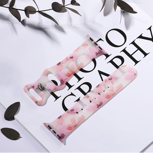 Cute Transparent Bands Compatible with Apple Watch Band - Picture 2 of 7